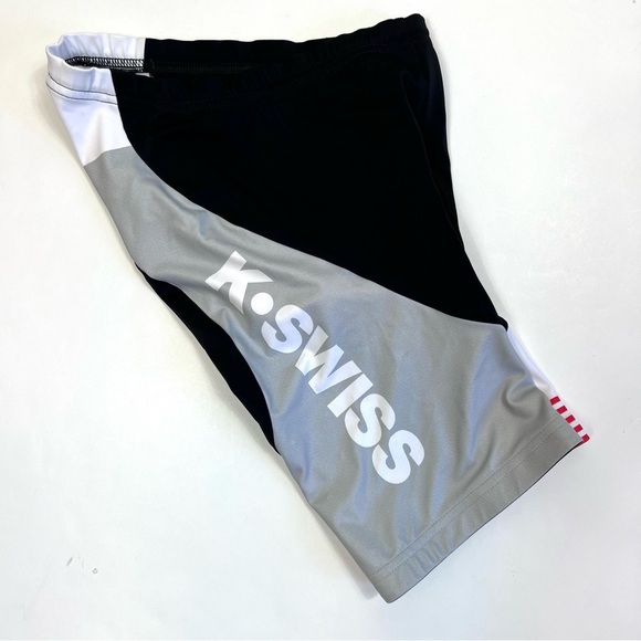 K-Swiss Compression Cycling Bike Biking Shorts Size Medium - Picture 4 of 8